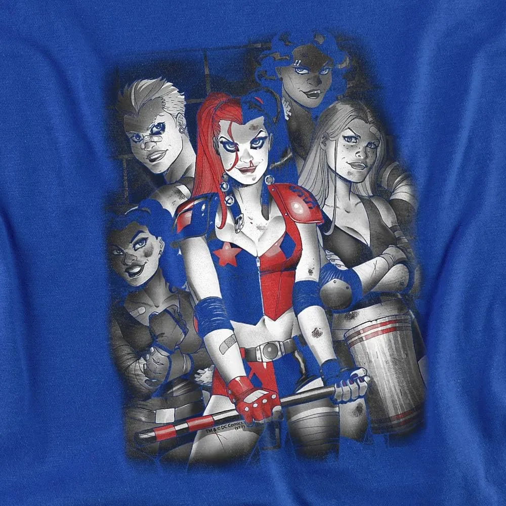 Batman Bad Gals Bw Women's T Shirt