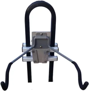 Beach Chair and Tote Bag Rack for Golf Carts with Rear Safety Grab Bars.