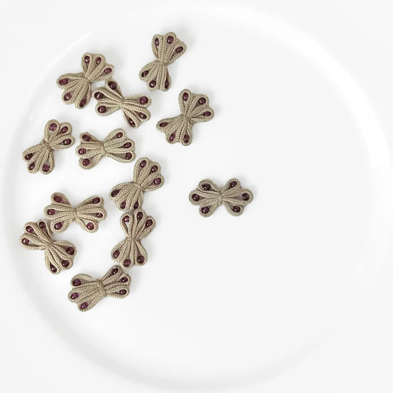 Beaded Butterfly Bow - Multiple Colorways
