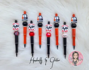 Beaded Pen: DON'T BE AN A$$HOLE or DON'T TOUCH MY PEN
