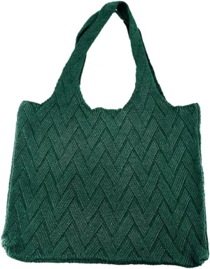 BESTYASH Simple and Casual Cotton Handbag Large Capacity Shoulder Bag for Women