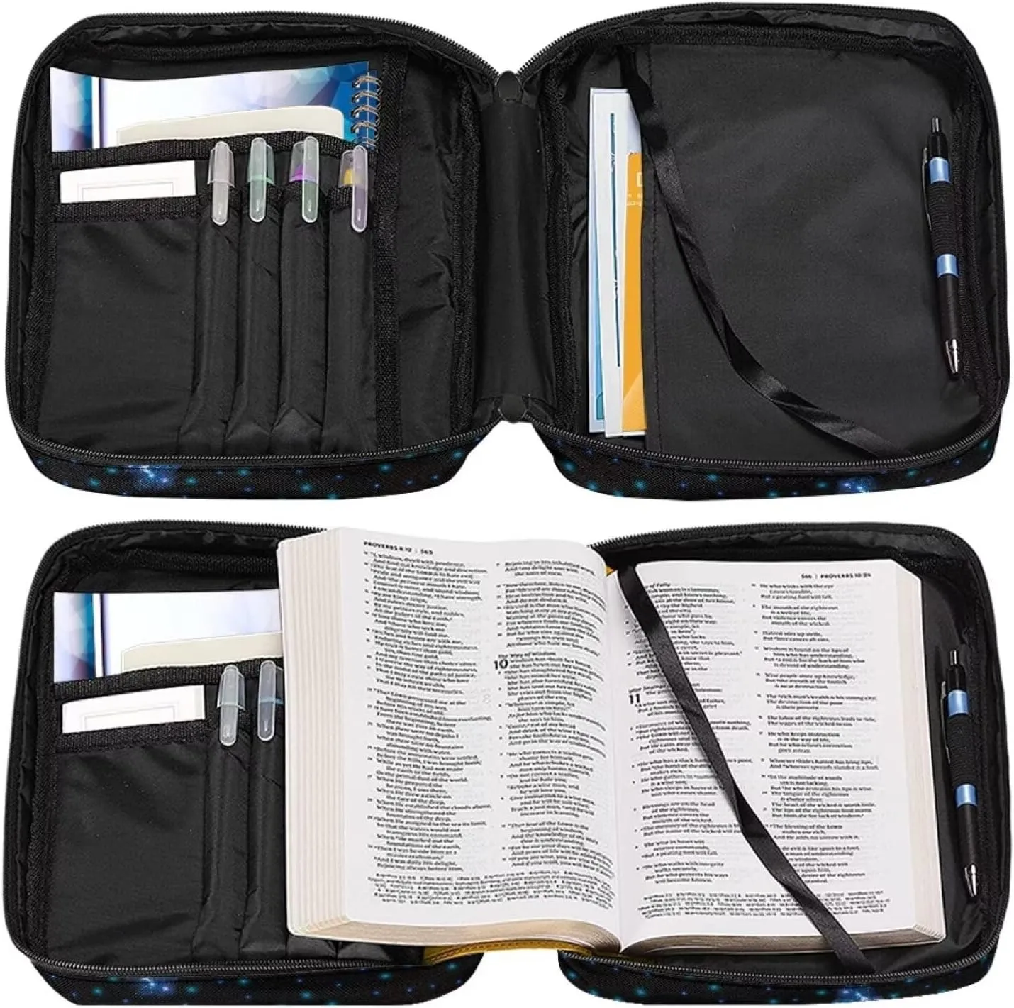 Bible Bags and Totes for Women Men Western Bible Case Book Covers for Hard Cover Bible Accessories Women Men