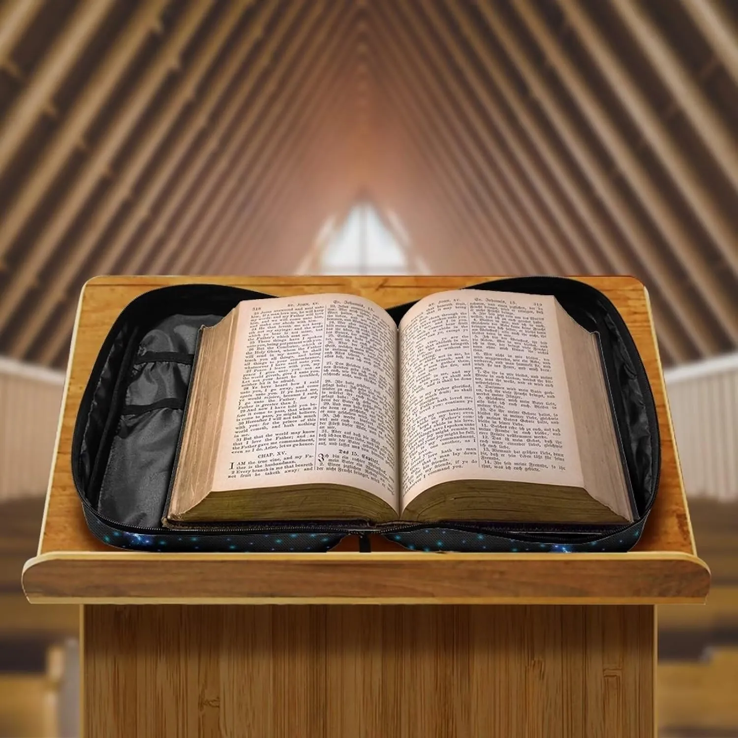 Bible Bags and Totes for Women Men Western Bible Case Book Covers for Hard Cover Bible Accessories Women Men