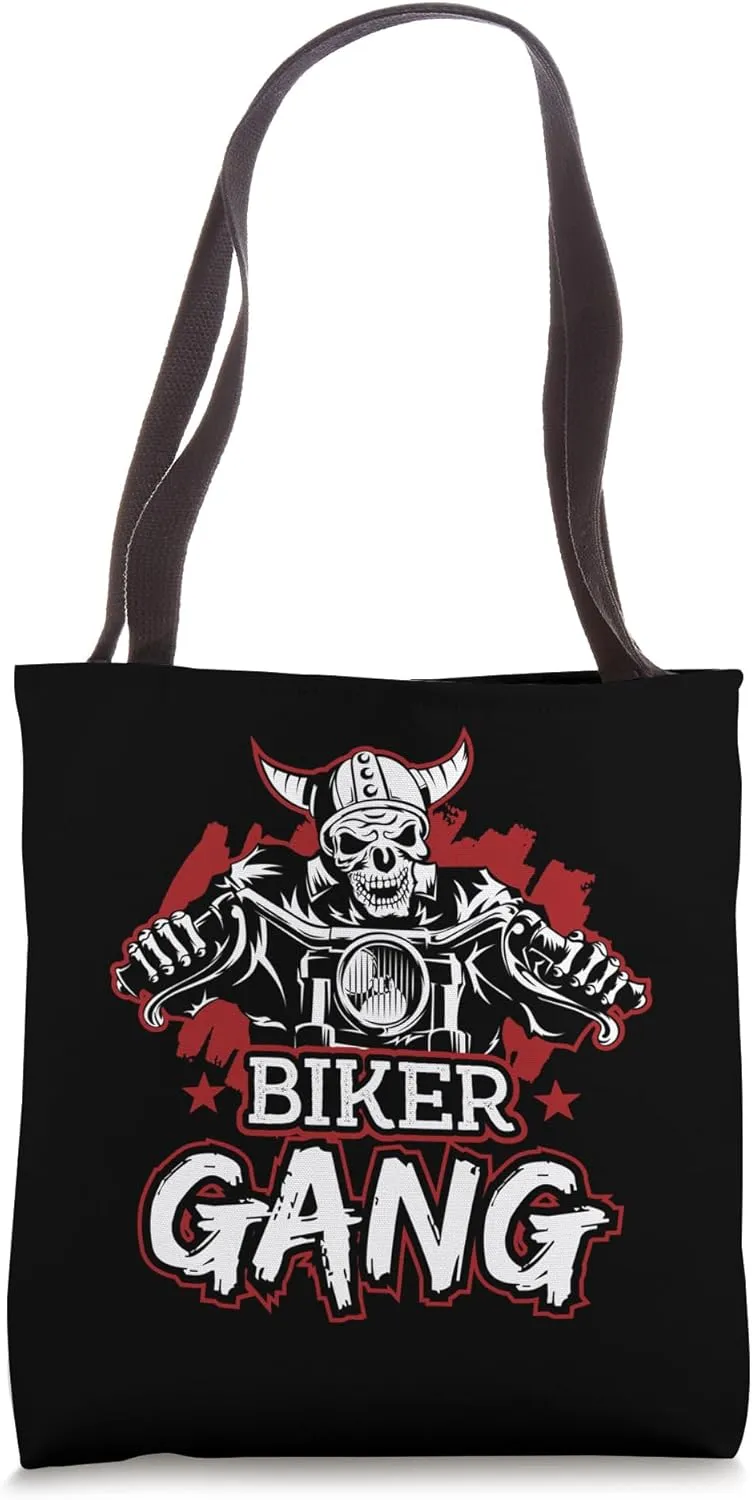 Biker Gang Tote Bag
