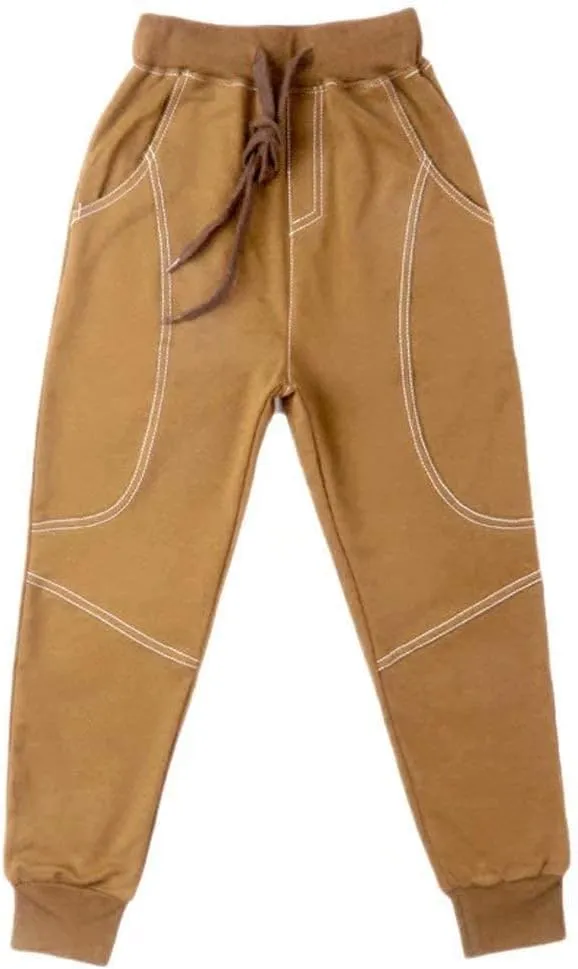 BINPAW Boy's Cotton Sweatpants, Age 4T-16 Years