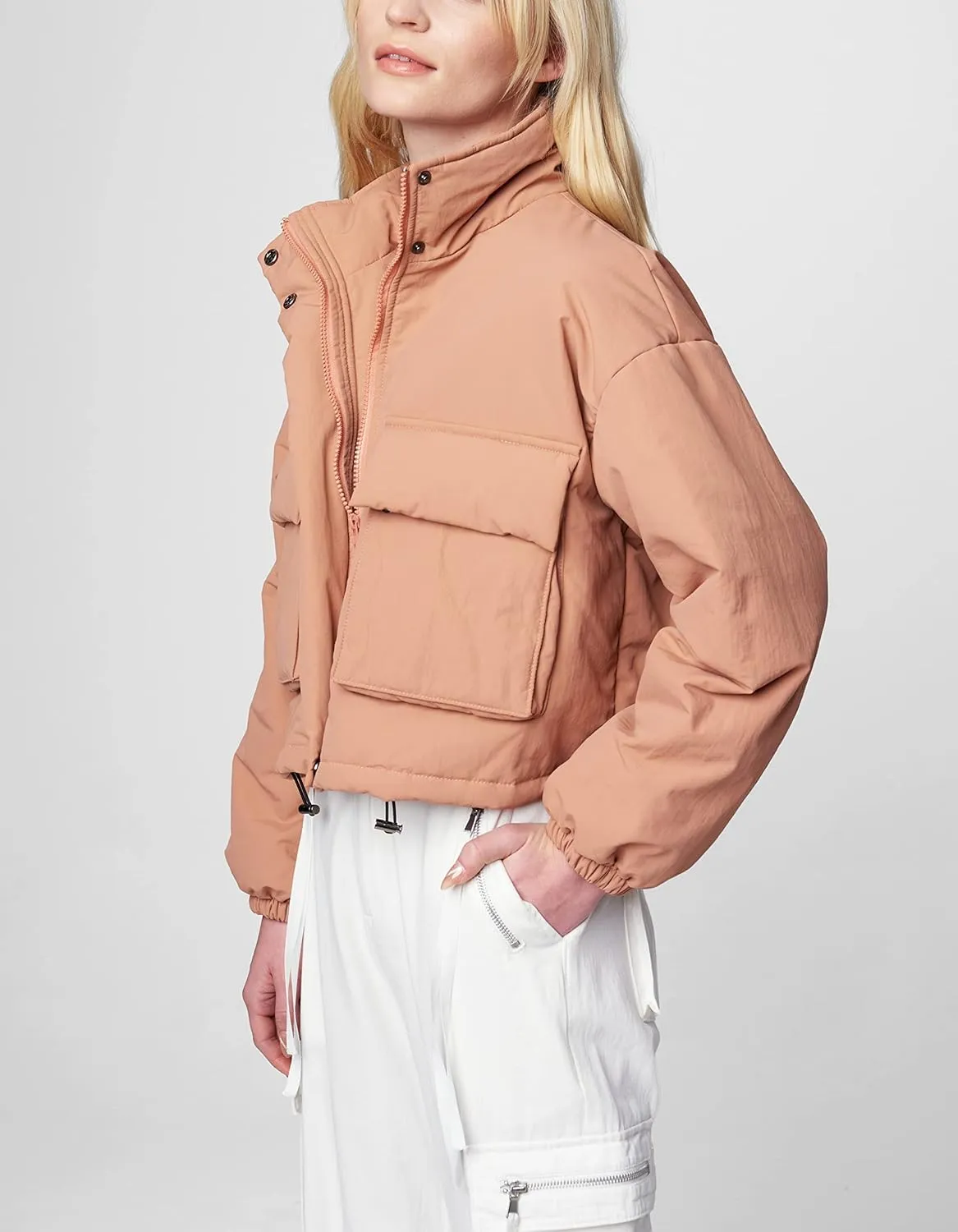 [BLANKNYC] womens Nylon Puffer Jacket