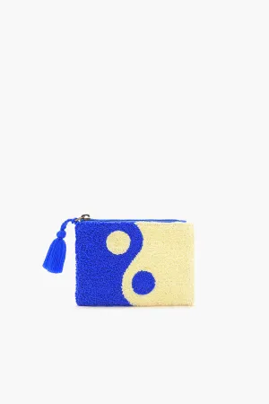 Blue Symbolic Mini Pouch