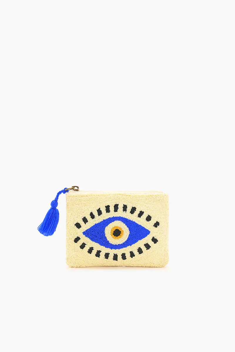 Blue Symbolic Mini Pouch