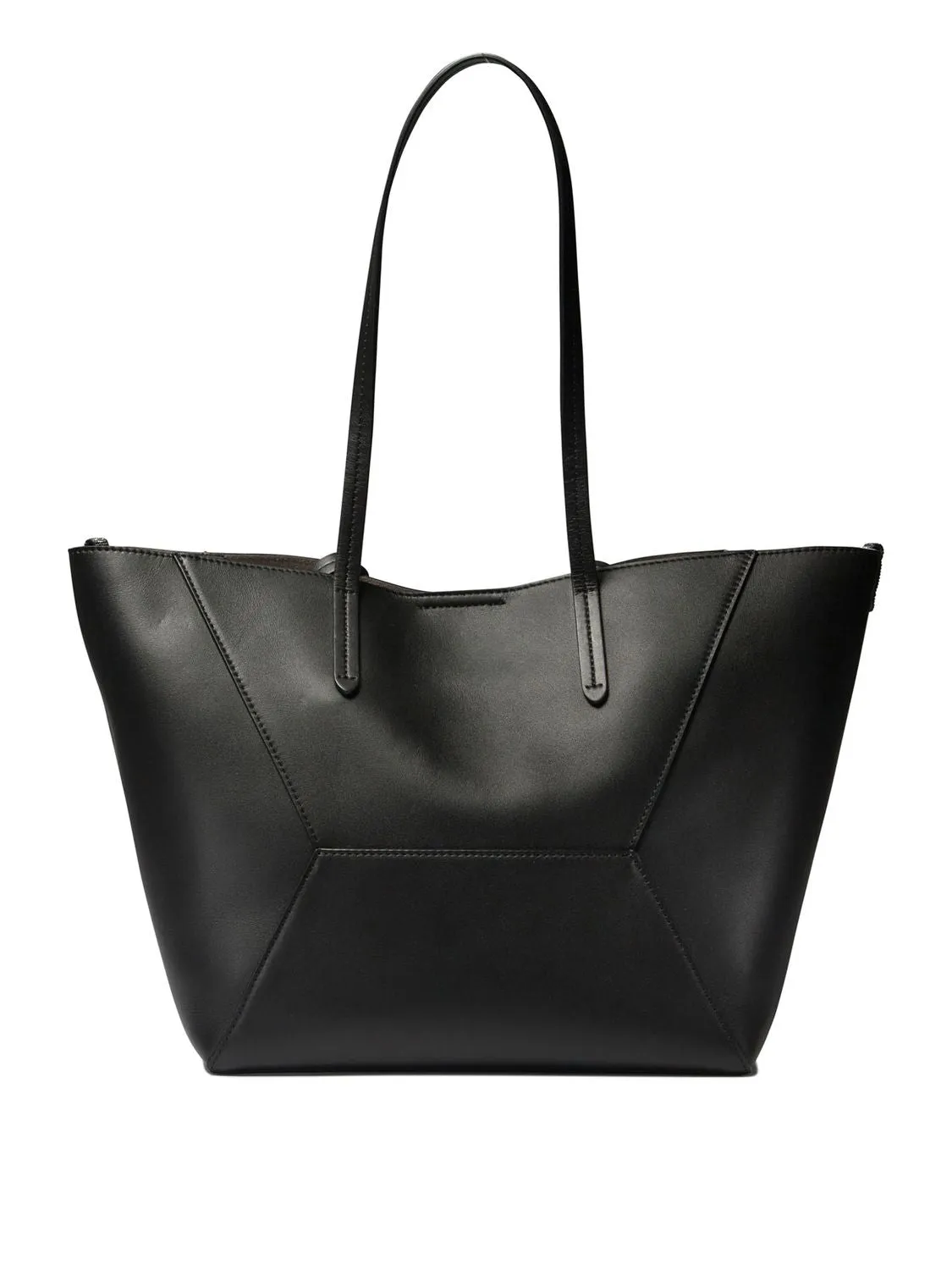 BRUNELLO CUCINELLI Smooth Grain Leather Tote Handbag