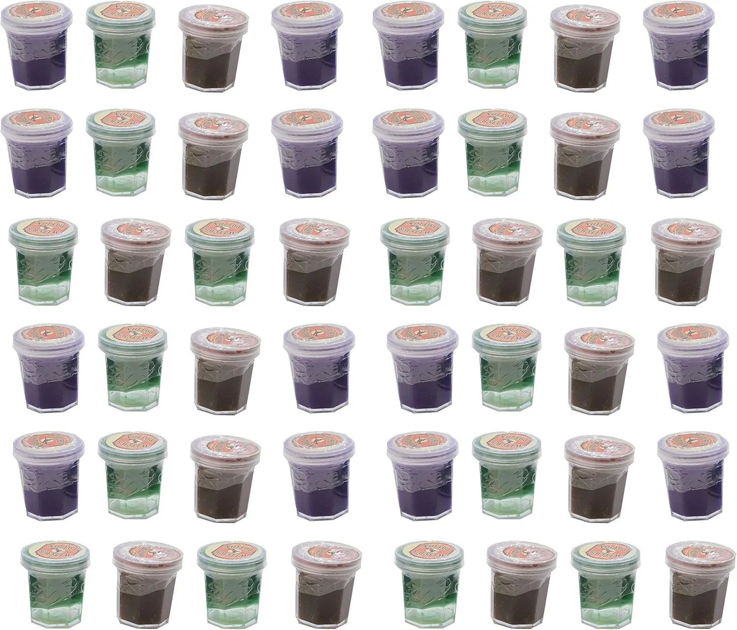 Bulk - 48 Witch's Potion - Mini Slime Containers for Halloween Goody Bags - Trick or Treat
