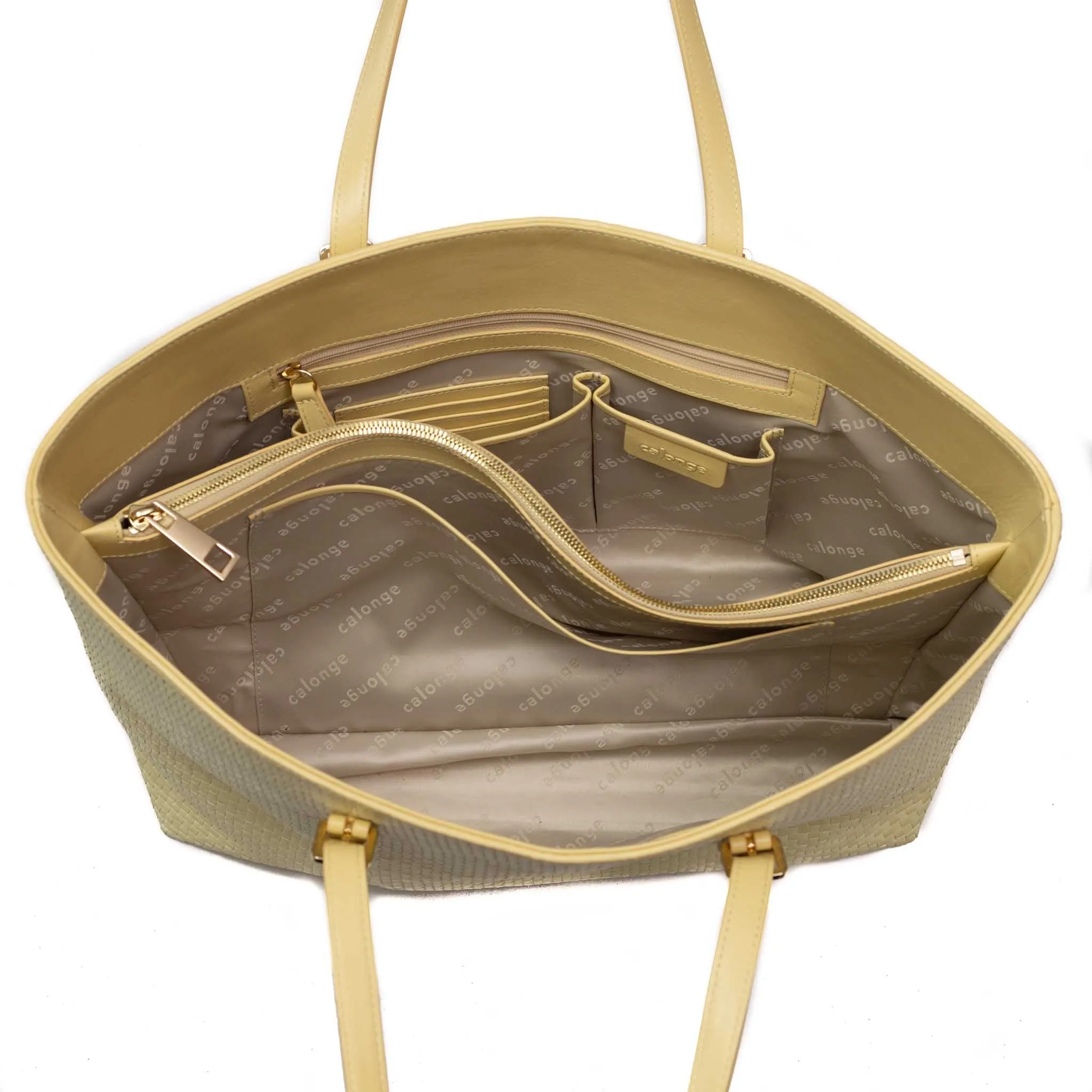 CA 1136 - TOTE BAG - PASTEL YELLOW