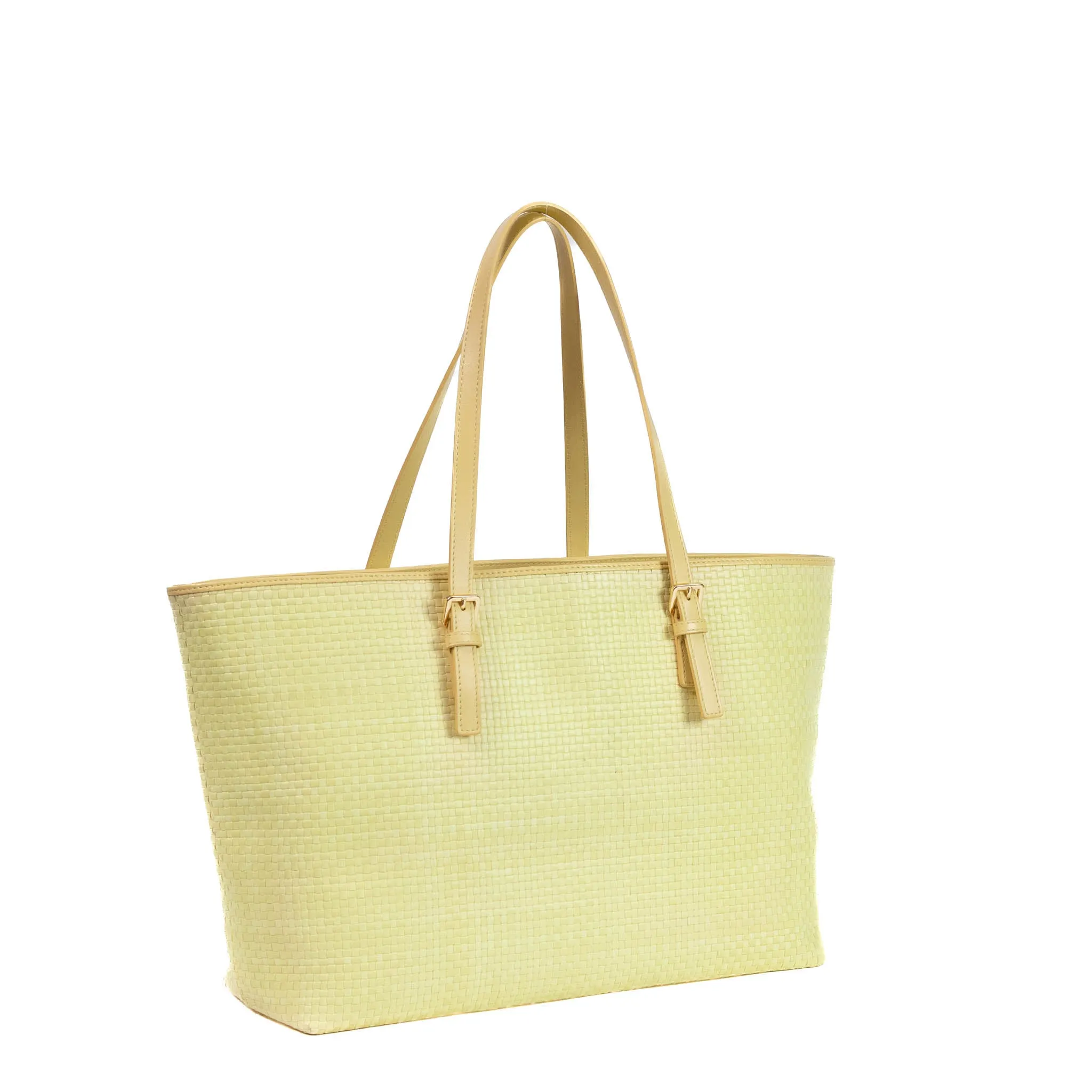 CA 1136 - TOTE BAG - PASTEL YELLOW