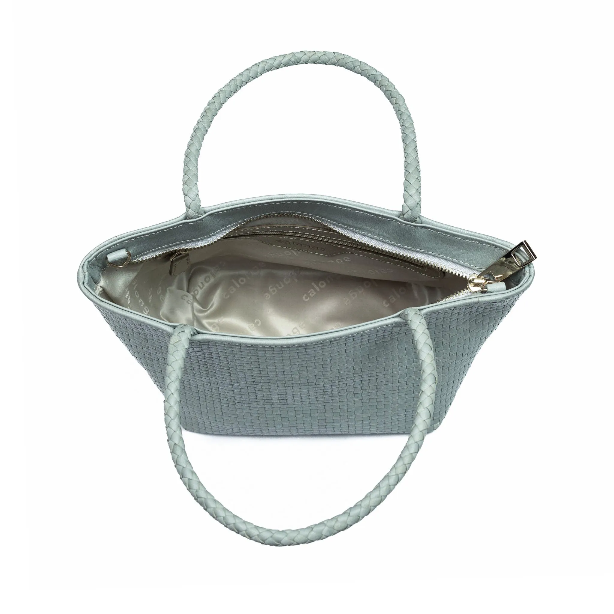 CA 1564 - MINI TOTE BAG - BLUE GREY
