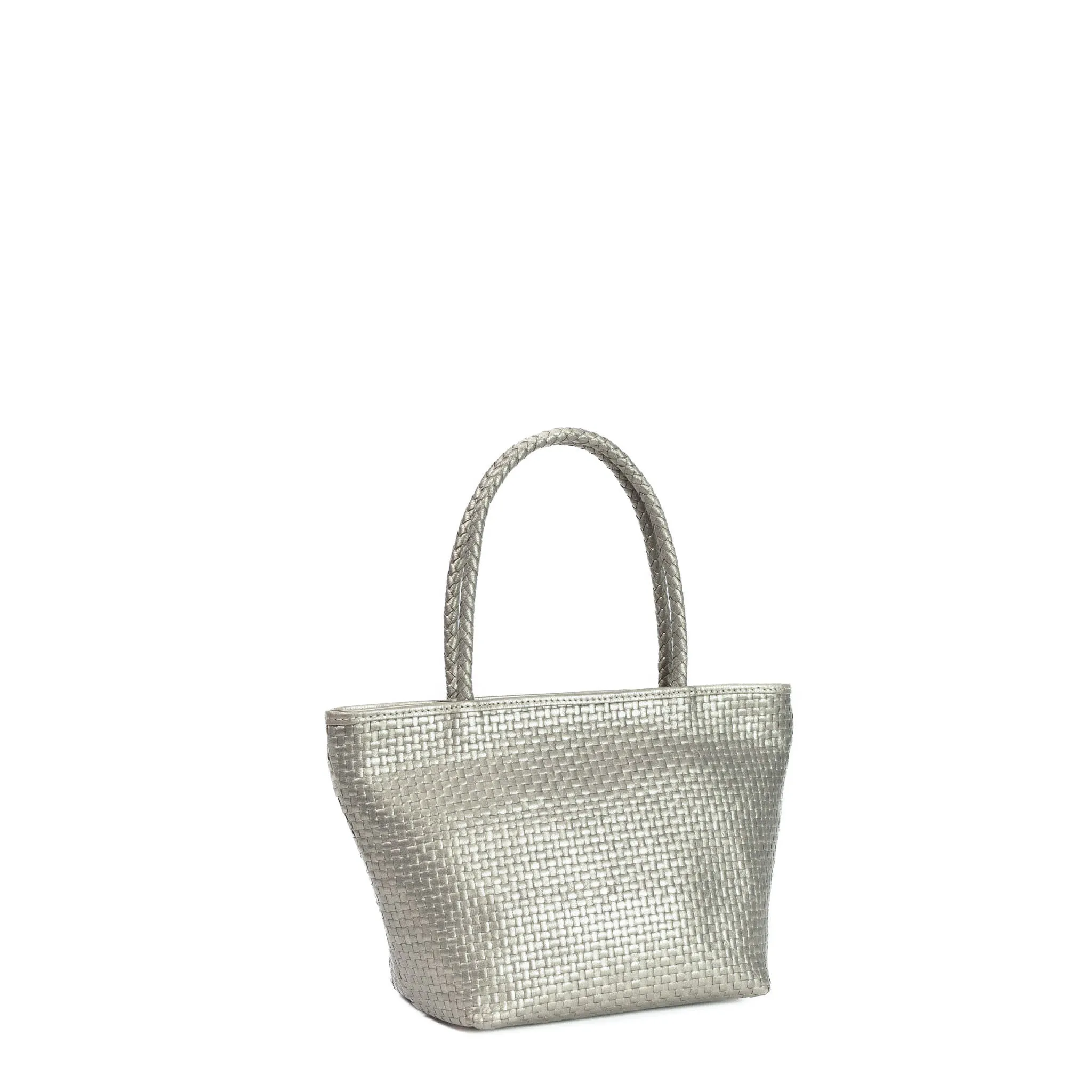 CA 1564 - MINI TOTE BAG - METALLIC CHAMPAGNE