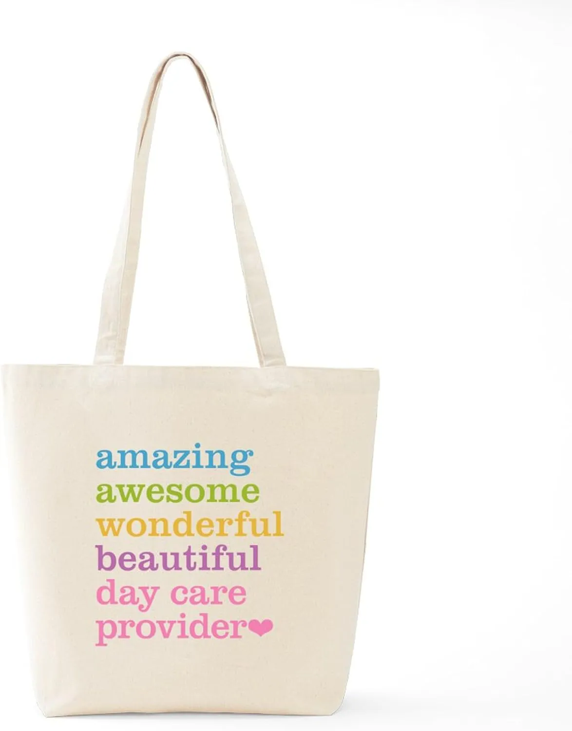 CafePress Day Care Provider Tote Bag Reusable Natural Beige Canvas Shopping Bag
