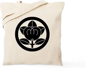CafePress Encircled Mandarin Tote Bag Reusable Natural Beige Canvas Shopping Bag