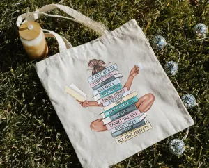 Canvas bookish tote bag - colleen hoover merch - coho gift