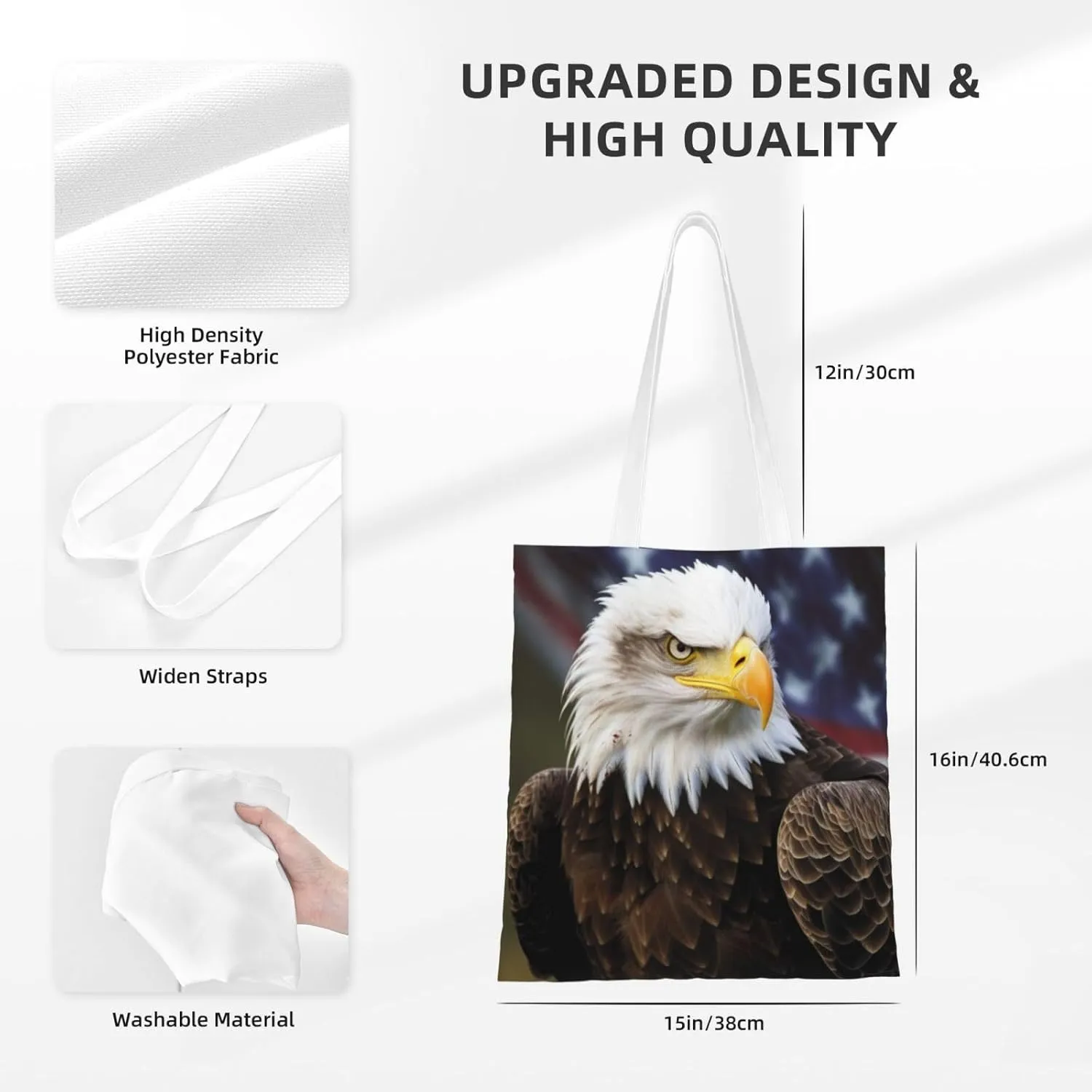 Canvas Tote Bag For Women Reusable Shopping Bag Casual Arch In Mallorca Spain Shoulder Bag Handbag For Travel