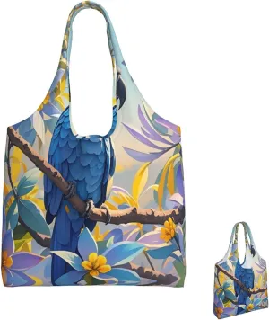 Canvas Tote Bag Lightweight Reusable Grocery Shopping Bag Brook Trout Fly Fishing Handbag for Women Men