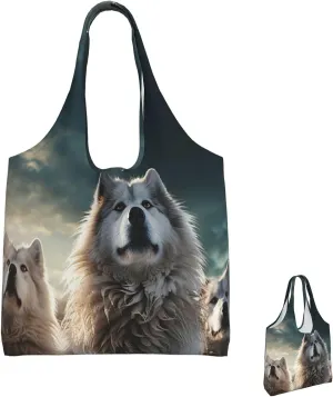 Canvas Tote Bag Lightweight Reusable Grocery Shopping Bag Yellow Flowers Handbag for Women Men