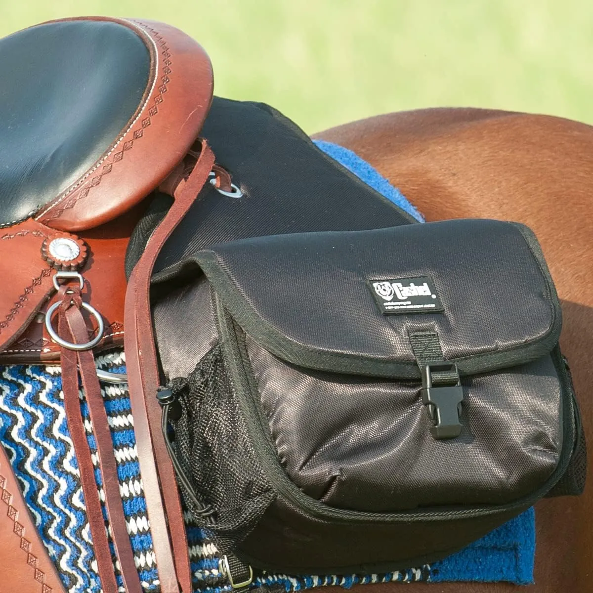 Cashel Quality Deluxe Horse Saddlebag, Padded Pockets