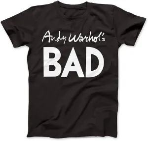 Casual Men Tshirt Bad Andy Warhol's Tshirts Short Sleeve Cotton Top Tee