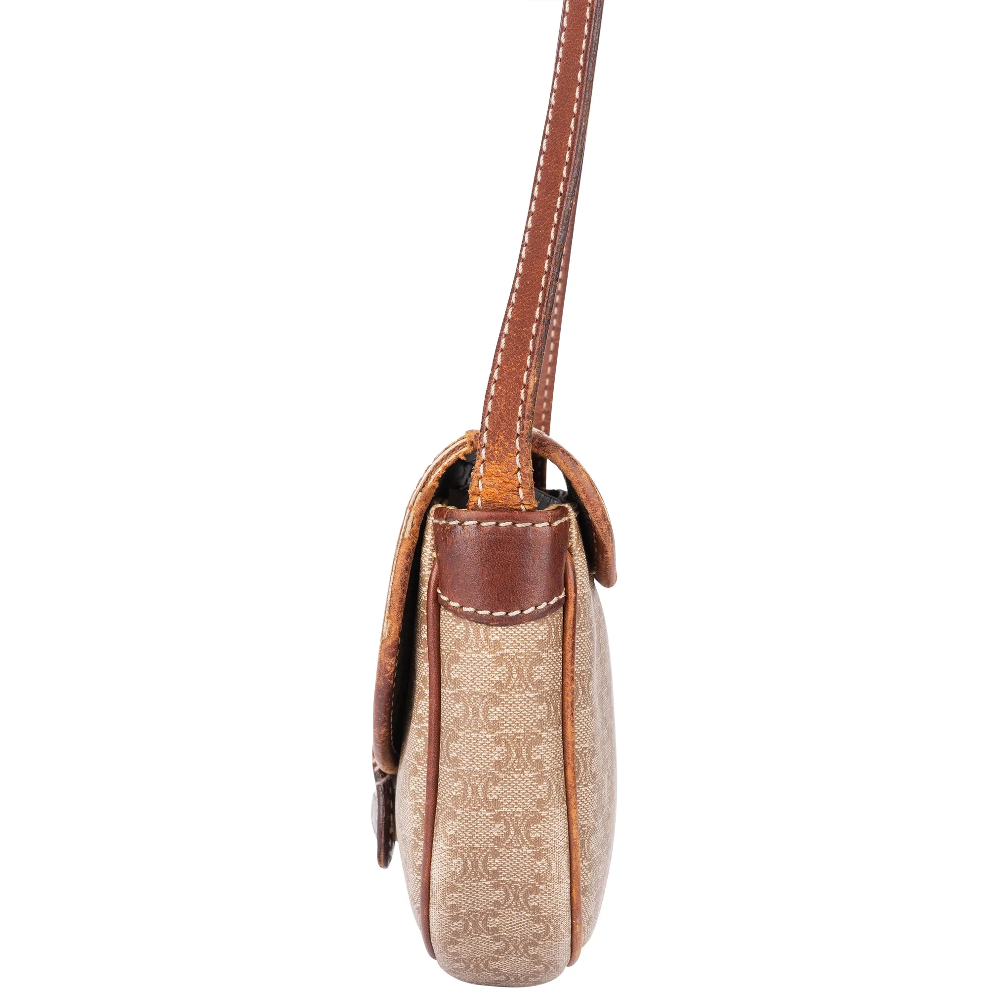 Celine Maccadam Monogram Mini Crossbody Bag