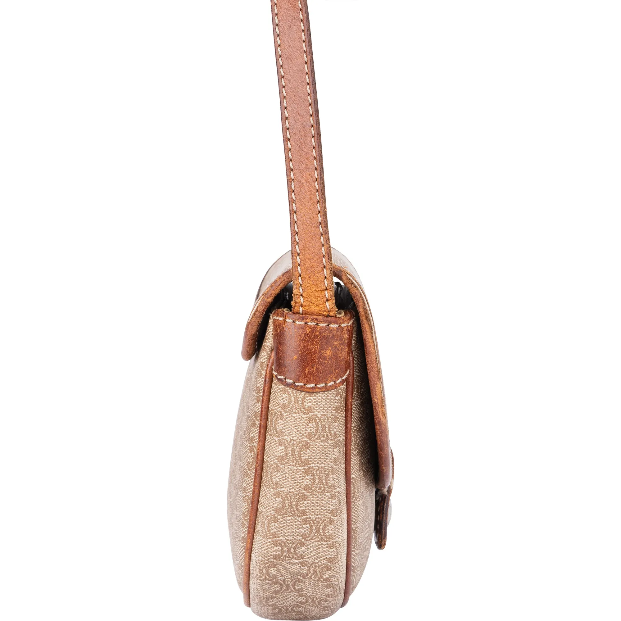 Celine Maccadam Monogram Mini Crossbody Bag
