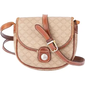Celine Maccadam Monogram Mini Crossbody Bag