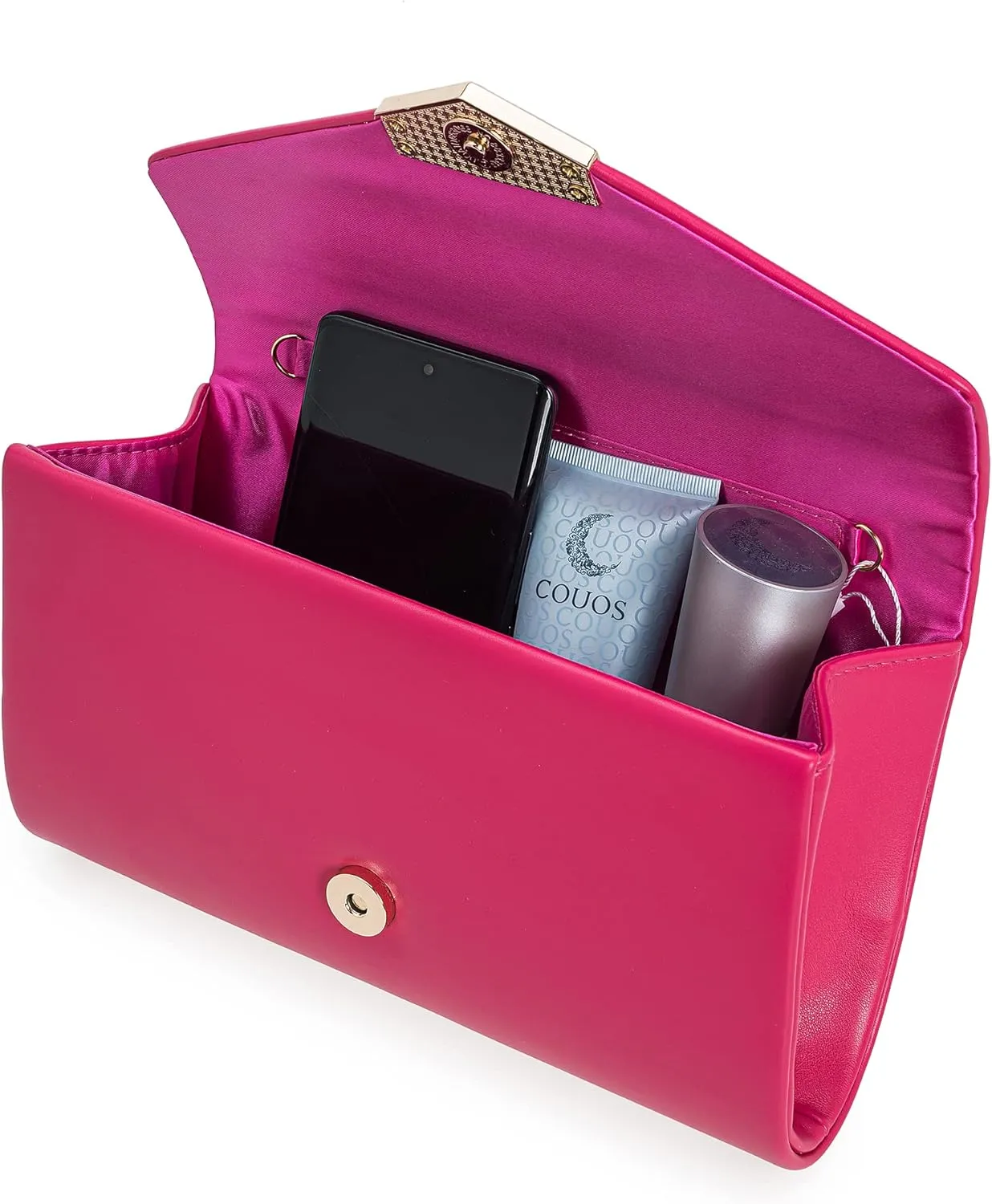 CHARMING TAILOR PU Clutch Purse for Women Evening Bag Chic Clutch Handbag for Special-occasion