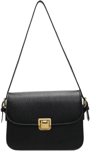 Chic Versatile Women PU Leather Crossbody Shoulder Bag - Vintage Small Square Shape Trendy & Effortlessly Stylish