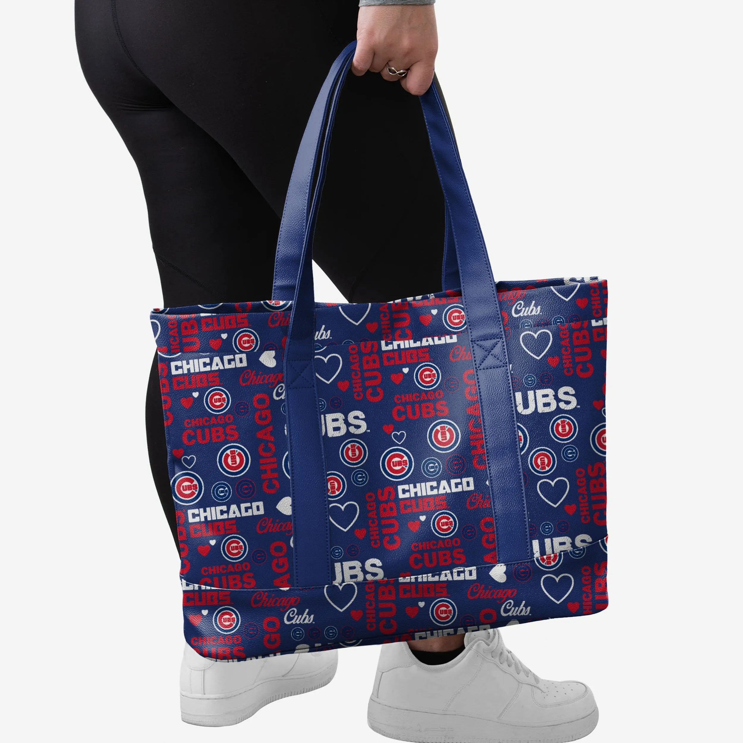 Chicago Cubs Logo Love Tote Bag