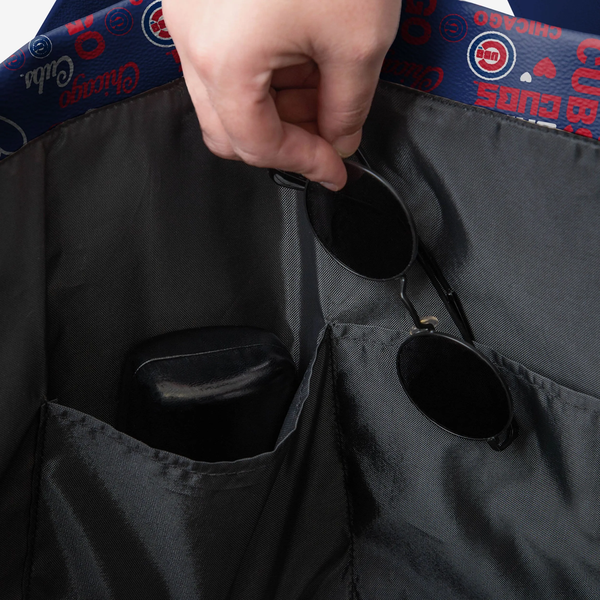 Chicago Cubs Logo Love Tote Bag