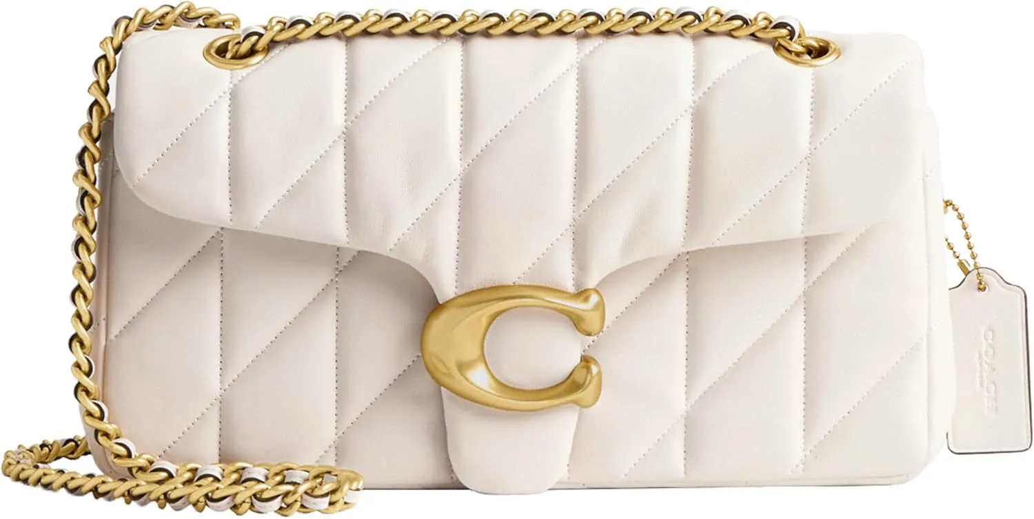 COACH Quilted Tabby Shoulder Bag 26 with Chain