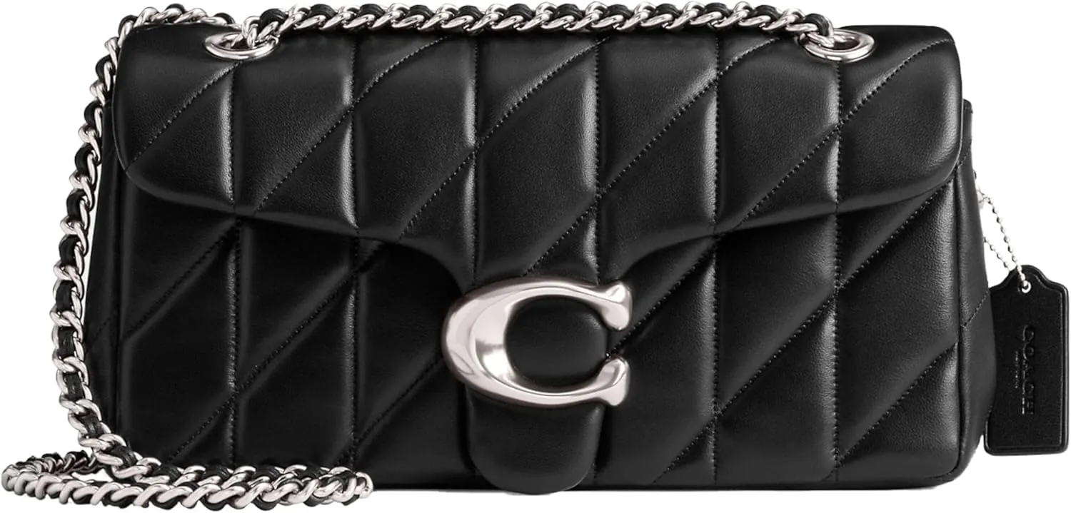COACH Quilted Tabby Shoulder Bag 26 with Chain