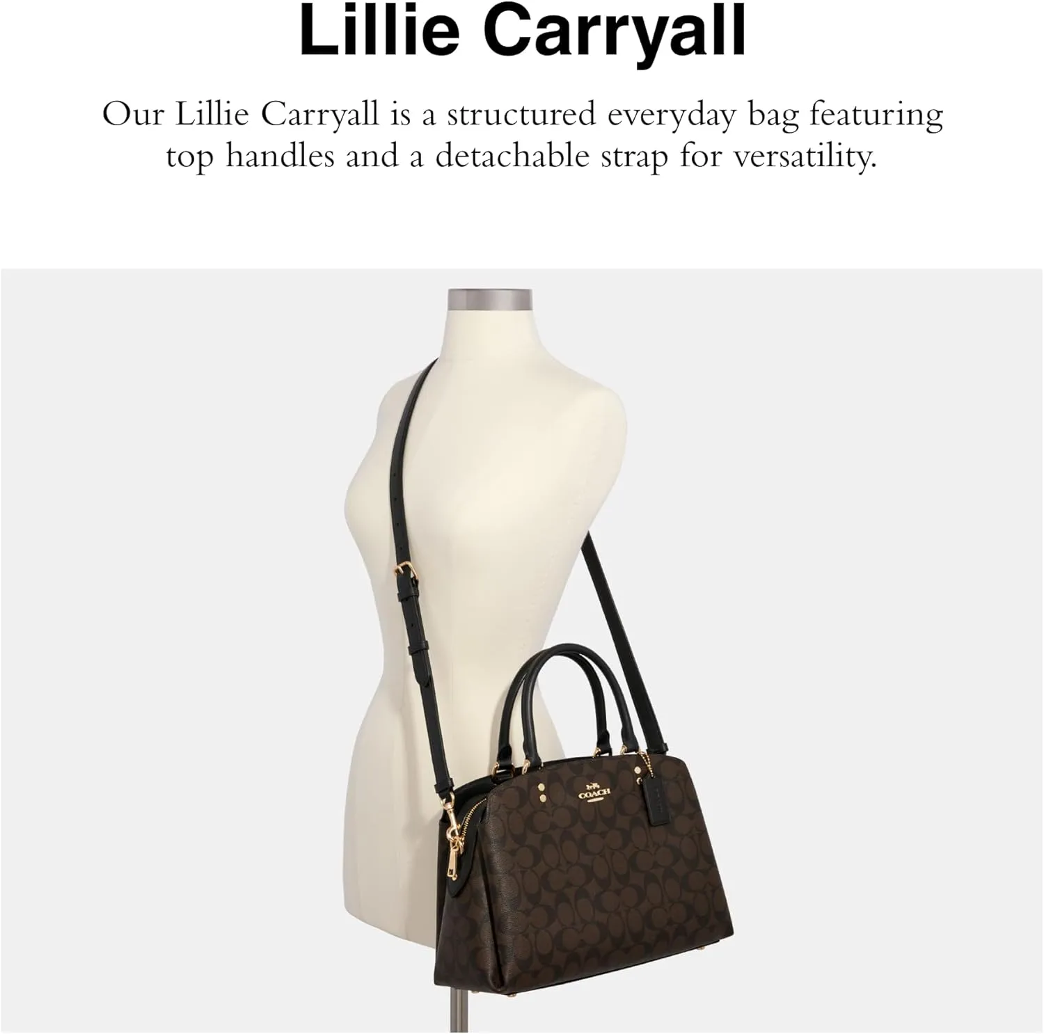 Coach Unisex Lillie Carryall