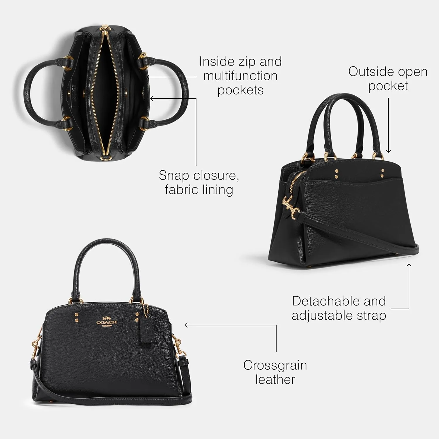 Coach Unisex Mini Lillie Carryall
