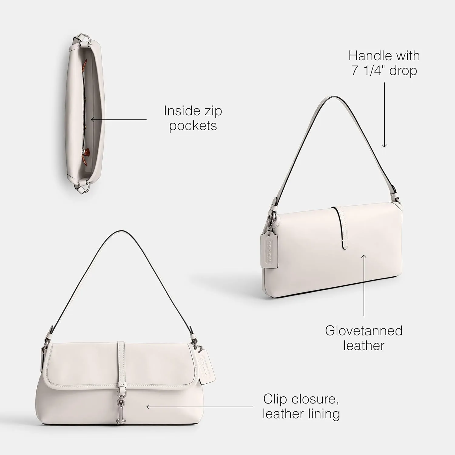 Coach Women's Glovetanned Leather Hamptons Bag