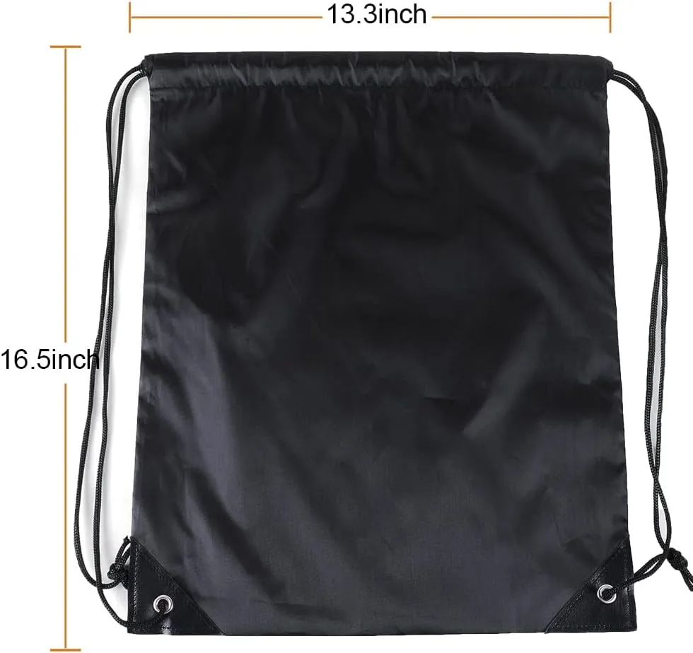 CODOBON 20 Pcs Drawstring Bags, Bulk Draw String Backpack, Cinch Polyester Bag for Gym Sport, 10 Colors