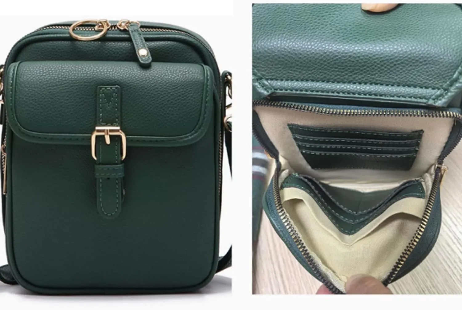 Collaboraten1 Crossbody Leather Bag, Collaborateam Crossbody Bag, Vintage Double Layer Large Capacity Shoulder Bags