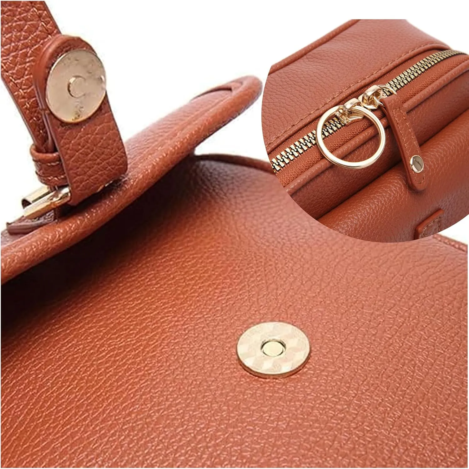 Collaboraten1 Crossbody Leather Bag, Collaborateam Crossbody Bag, Vintage Double Layer Large Capacity Shoulder Bags