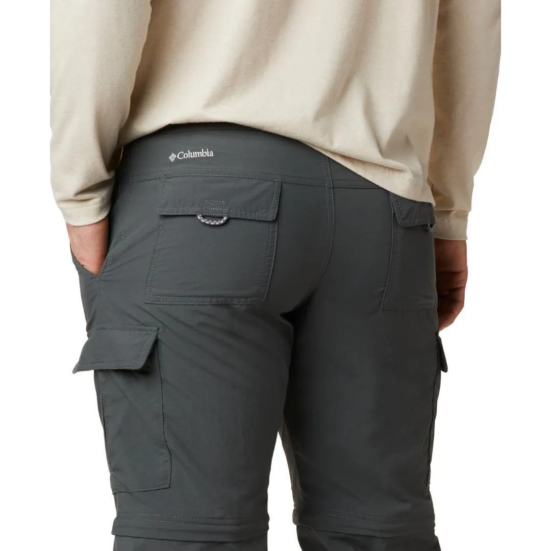 Columbia Men Grey Cascades Explorer Convertible Pant