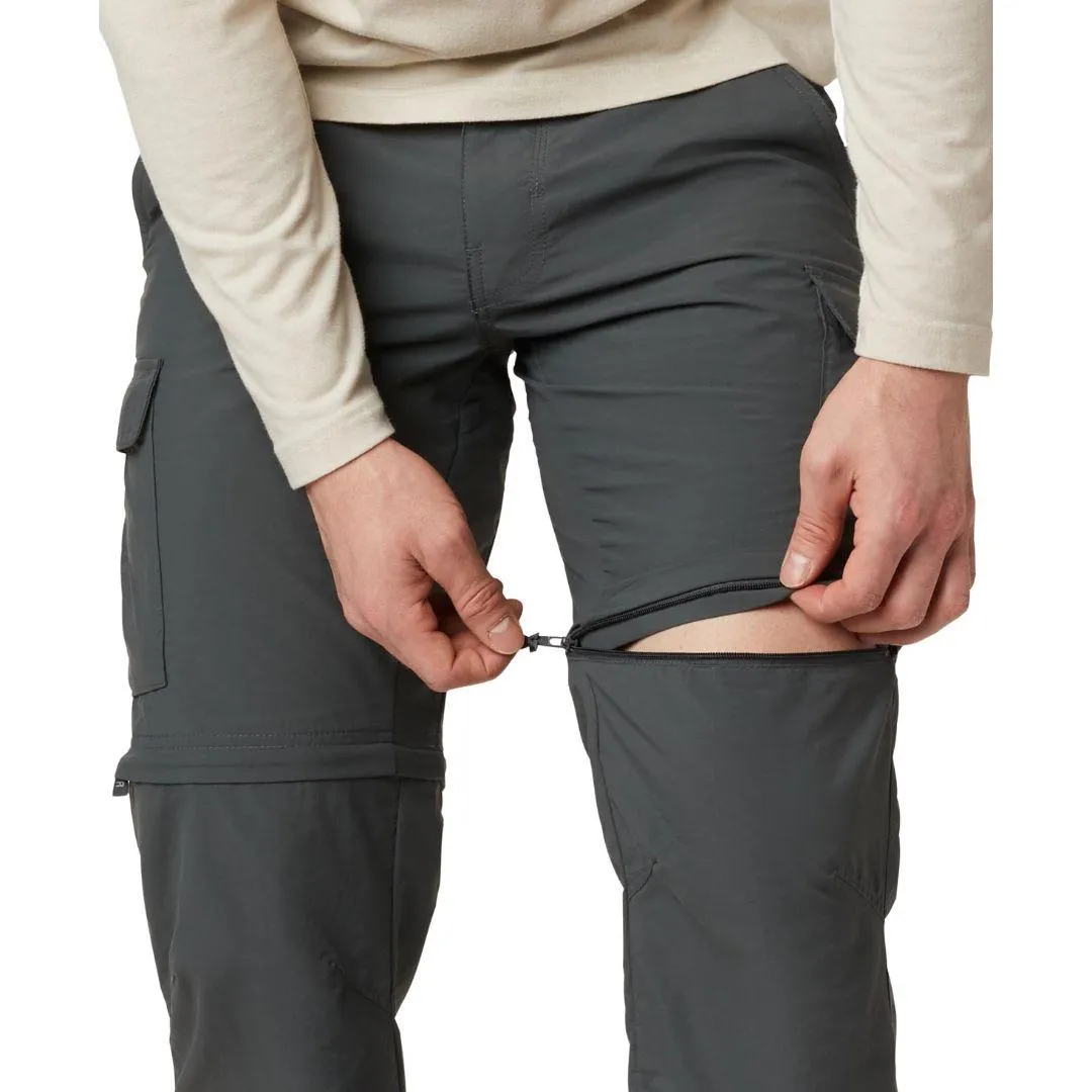 Columbia Men Grey Cascades Explorer Convertible Pant