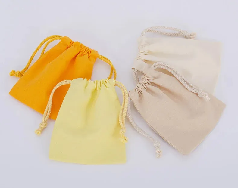 Cotton Drawstring Pouch
