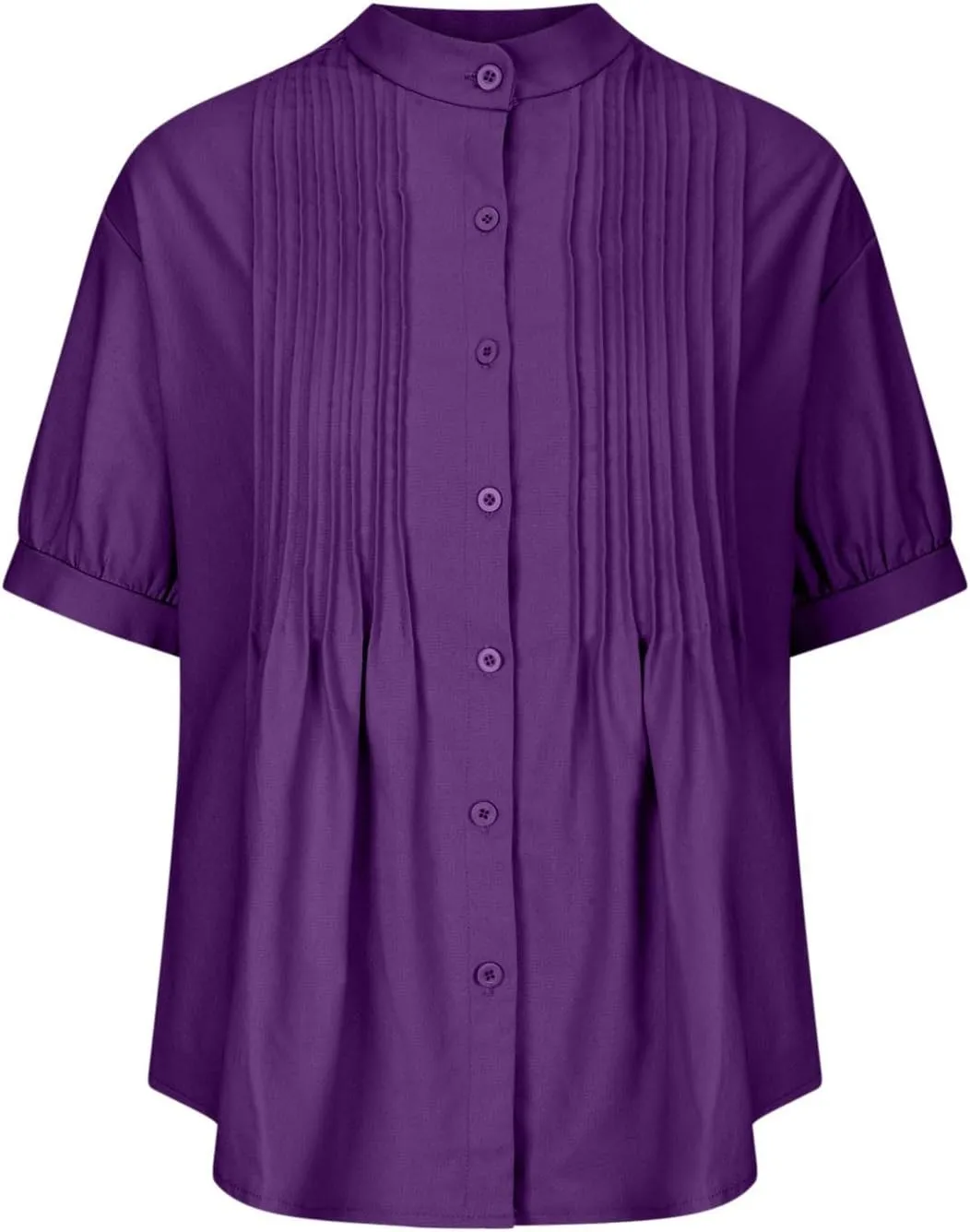 Cotton Tops for Women Loose Fit Button Down Blouses Boho Summer Shirt Dressy Casual 2024 Trendy Outfits