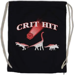 Crit Hit Drawstring Bag Gym Sack