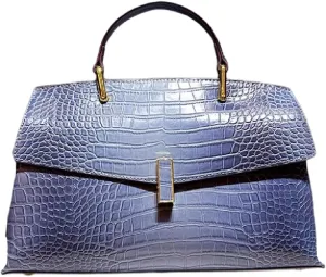 Crocodile Pattern Leather Women's Handbags Luxury Fashion Shell Purse Shoulder Crossbody Bag Top Handle Messenger Bags
