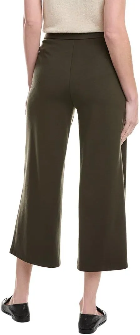 Cropped Wide Leg Pant