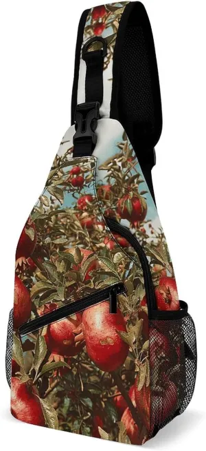 Crossbody Bag for Women Men Chest Bag Floating in The Sling Bag Crossbody Shoulder Bag Sling Backpack