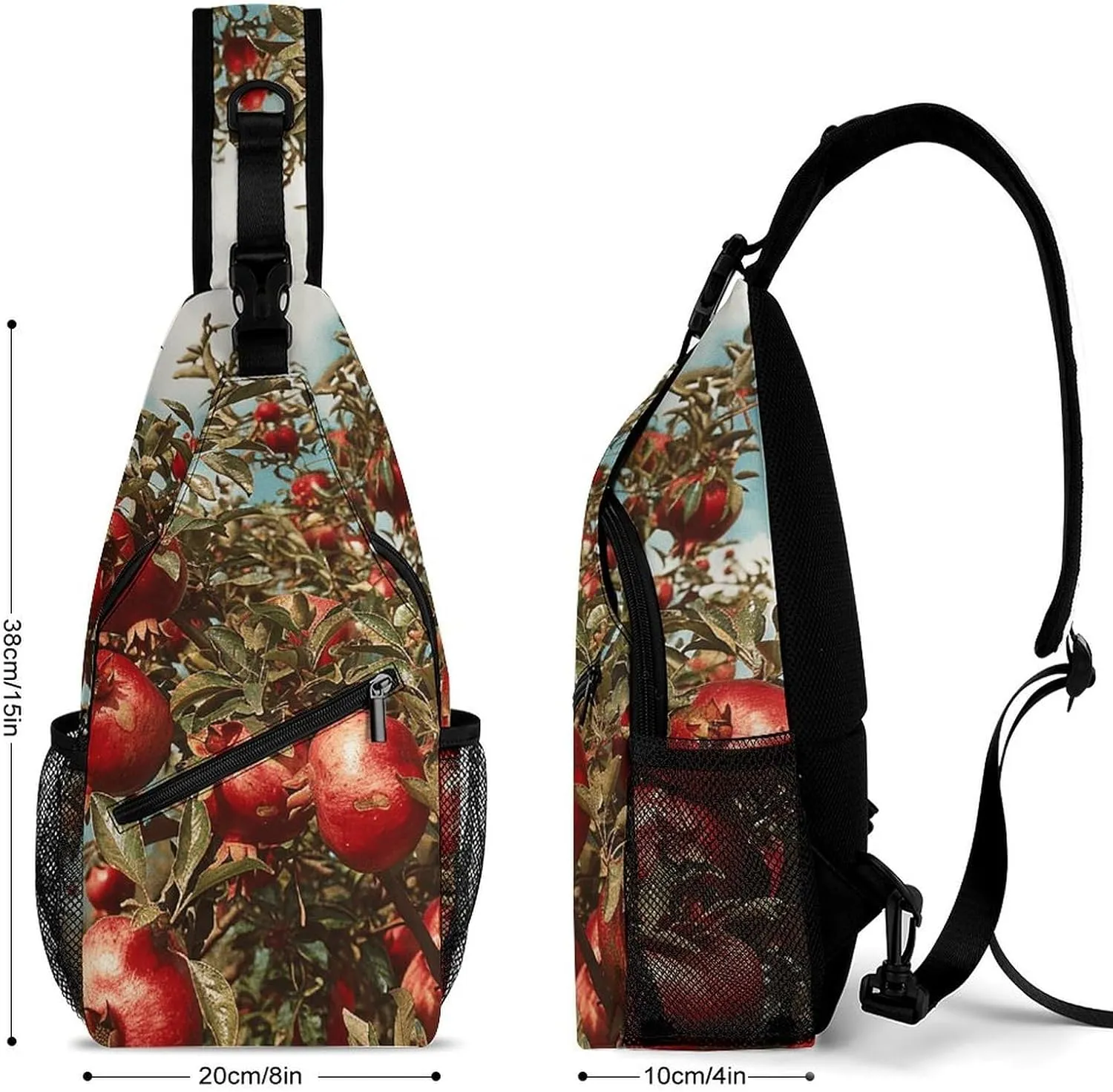 Crossbody Bag for Women Men Chest Bag Floating in The Sling Bag Crossbody Shoulder Bag Sling Backpack